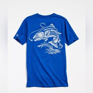 New Era Los Angeles Dodgers MLB Fish Tee, Men’s Small